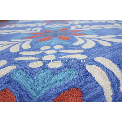 Dyeable Polyester el halı kilim çengel